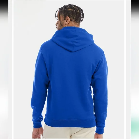 Champion Men's Royal Blue Hoodie Size L - Picture 2 of 9